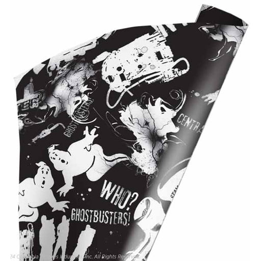 Ghostbusters Black and White Wrapping Paper