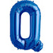 34-Inch Blue Letter Q Balloon