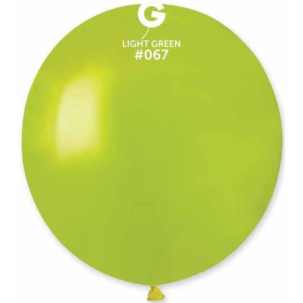 GEMAR 19" METALLIC LT GREEN #067 25/BAG