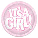 It's a Girl 7-Inch Party Plates, 8 Count