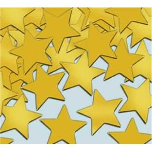 Fanci-Fetti Gold Star Confetti, 1 oz