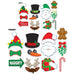 Christmas Photo Fun Signs, 12-Pack