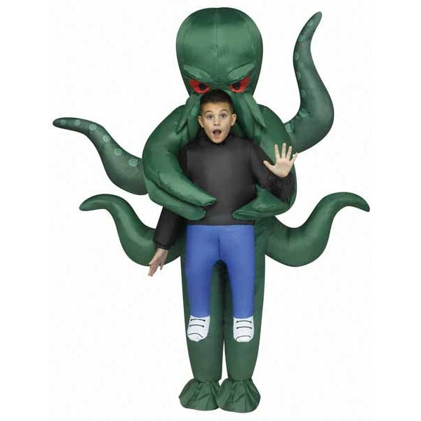 Cthulhu Inflatable Child Costume, Fits Up to Size 14