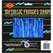 Blue Metallic 1-Ply Fringe, 15 Inches x 10 Feet