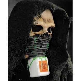 Survivor Latex Skull Mask with Hood