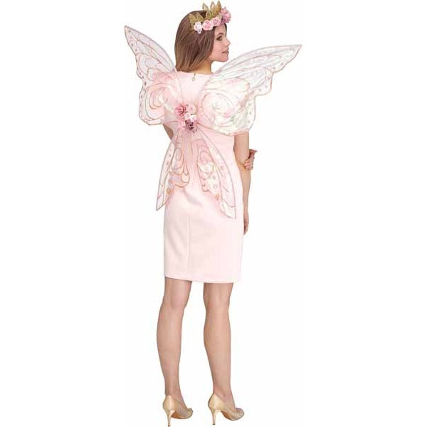 Rose Gold Sparkle Fantasy Fairy Wings