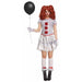 Women's Carnevil Clown Adult Costume, Size 8-10