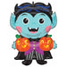 Cute Vampire 30-Inch Halloween Foil Balloon