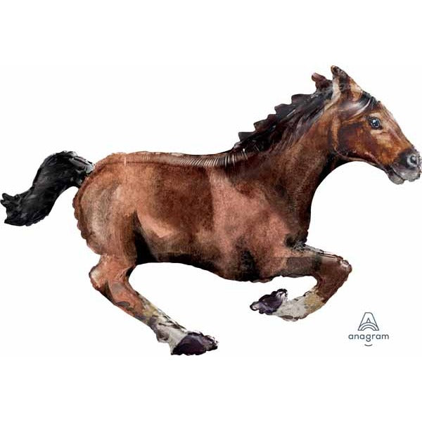 Galloping Horse 40-Inch Foil Balloon