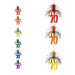 70 Firework Stringer Decoration, 7 ft