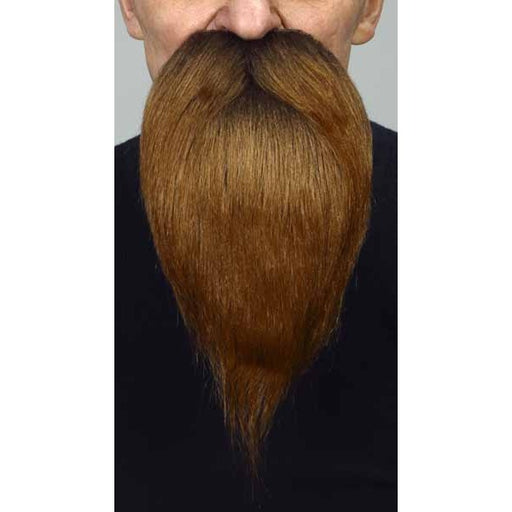 Medium Brown Costume Beard, 14.5 x 27 cm