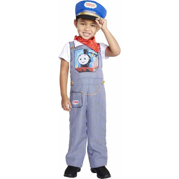 Thomas Conductor Costume for Kids, Small 4-6
