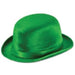 Green Dura-Form Vel-Felt Derby Hat