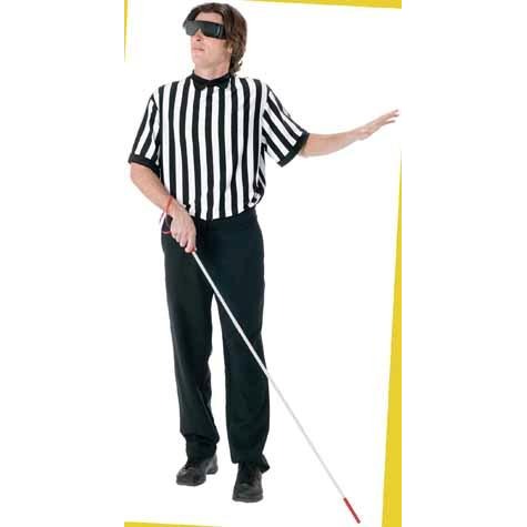 Blind Referee Costume Kit for Adults