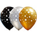 STARS ALL-OVER 12" CLASSY ASST 50/BG