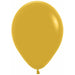 Sempertex 5-Inch Mustard Latex Balloons, 50 Count