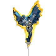 14 Inch Batman Action Mini Shape Foil Balloon