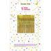 Gold Foil Party Curtain, 3 x 6 ft