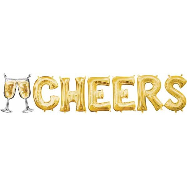 Cheers Letter Bunch Balloon
