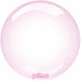 PRIMA GLASS SPHERE 20" PINK 1/PKGD