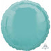 18" Robin's Egg Blue Round Foil Balloon