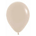 Sempertex White Sand 11-Inch Latex Balloons, 50 Count