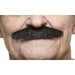 Black Costume Moustache, 11 cm