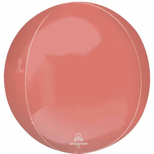 Coral 16-Inch Orbz Foil Balloon