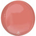 Coral 16-Inch Orbz Foil Balloon