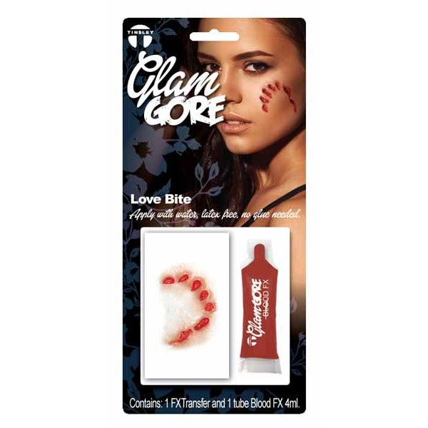 Tinsley Transfers GlamGore Love Bite 3D FX Transfer Kit
