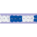 Blue and White Pageant Garland, 14.5 ft