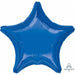 19 Inch Dark Blue Star Foil Balloon