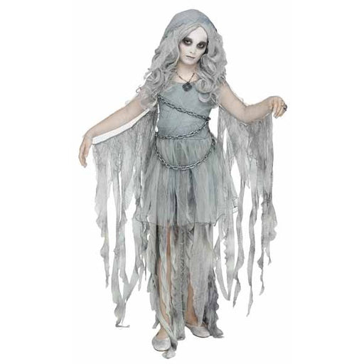 Enchanted Ghost Child Costume, Medium 8-10