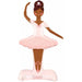 49" Prima Ballerina Foil Balloon, Dark Skin Tone