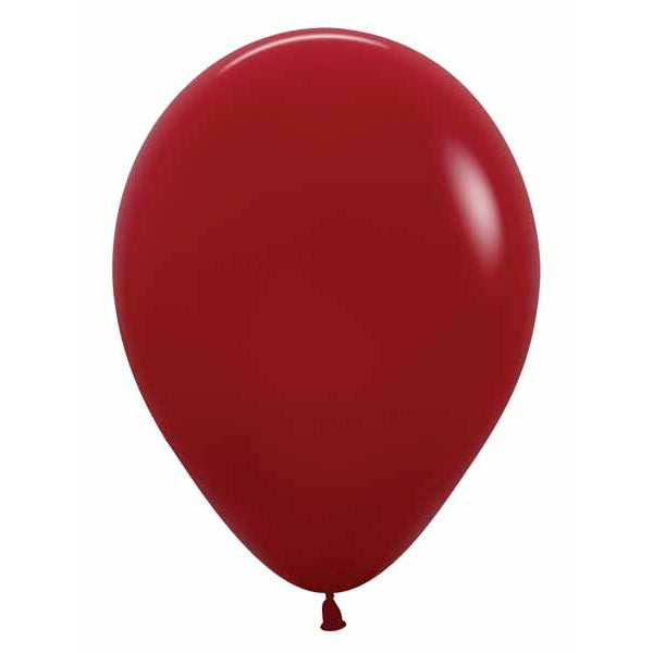 Sempertex Imperial Red 5-Inch Latex Balloons, 50 Count