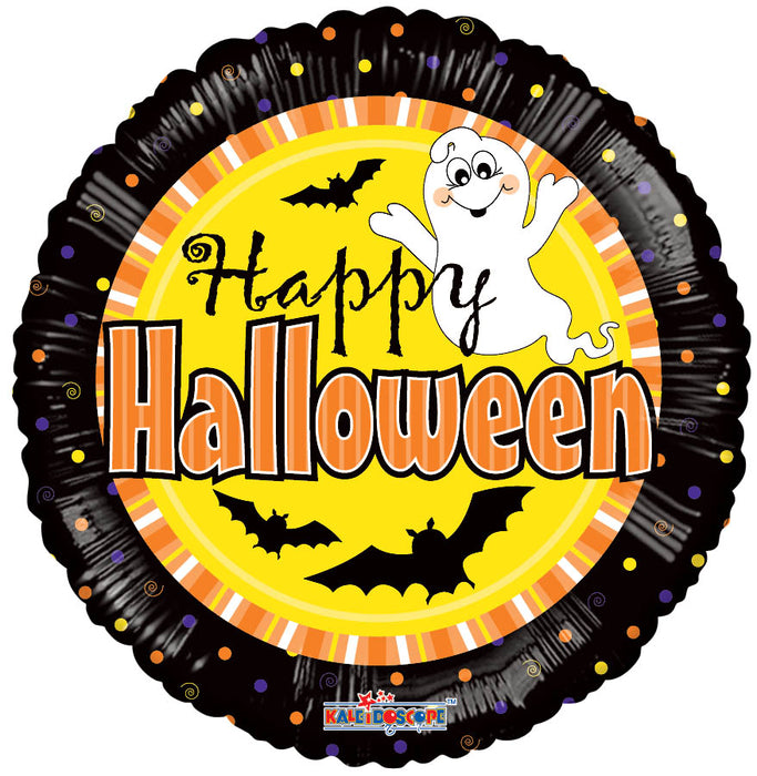 9" Airfill Only Halloween Ghost Foil Balloon