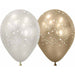 GOLDEN STARS & SWRLS 11" SEMPERTEX 50/BG