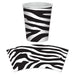 Zebra Print 9 oz Party Cups, 8 Count