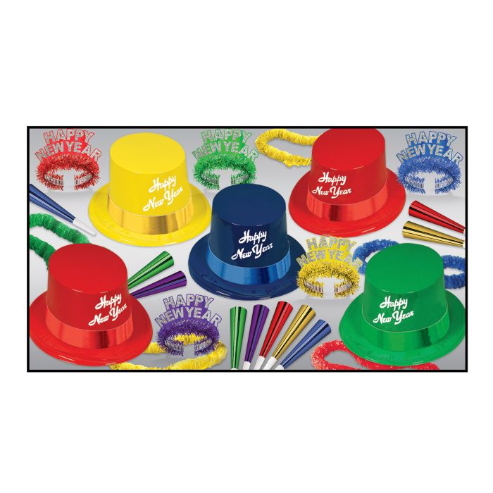Legacy Party Kit for 50 Create Timeless Memories in Multicolor Splendor (1/Pk)