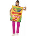 Crayola Box Adult Costume, One Size