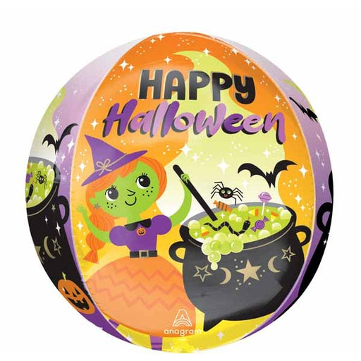 Witch's Brew Halloween 16-Inch Orbz Foil Balloon