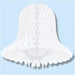 11" WESTMINSTER BELL WHITE 2/PKG