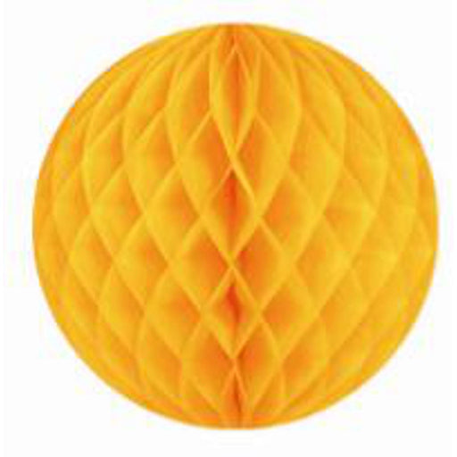 "8" Golden Yellow Art-Tissue Ball Bulk Pack"