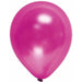 Trico 12" Pearl Fuchsia Latex Balloons, 100 Pack