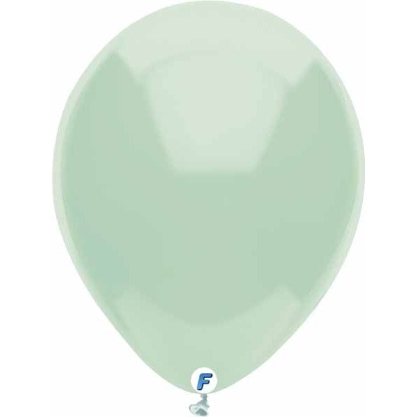 Funsational Mint Green 12 Inch Latex Balloons, 50 Count