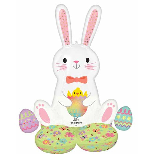 Bunny Love AirLoonz 45-Inch Easter Foil Balloon