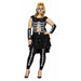 Día de los Muertos Women's Plus Size Costume, 22W-24W