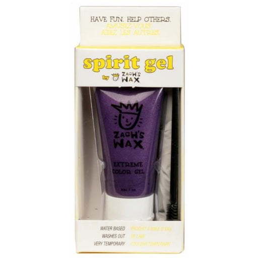 Zach's Wax Purple Hair Gel, 1 oz Tube