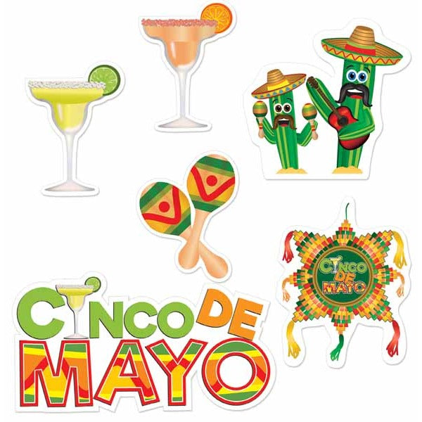 Cinco de Mayo Double-Sided Cutout