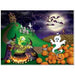 Halloween Insta-Mural Wall Decoration, 1 Count